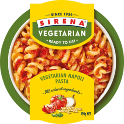 Photo of Sirena Vegetarian Napoli Pasta 190g