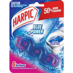 Photo of Harpic Blue Power Floral Sensations In The Bowl Toilet Cleaner 1 Pack