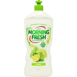 Photo of Morning Fresh Super Concentrate Dishwashing Liquid Lime Fresh 900 Ml