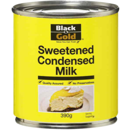 Photo of Black & Gold Sweetened Condensed Milk 397g