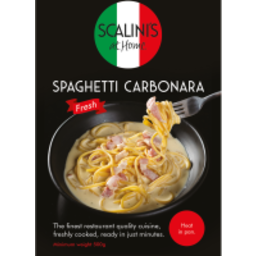 Photo of Scalinis Meal Spaghetti Carbonara 500g