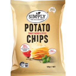 Photo of Simply Tangy Herb & Spice Potato Chips Share Pack