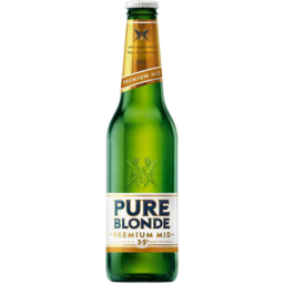 Photo of Pure Blonde Premium Midstrength Bottles