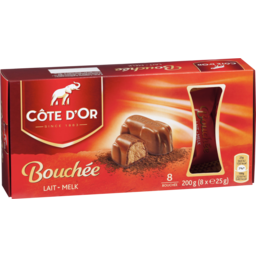 Photo of Cote Dor Choc Bouchees Box Pk8 200gm