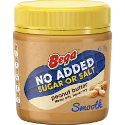 Photo of Bega No Added Sugar Or Salt Peanut Butter Smooth 325g 325g