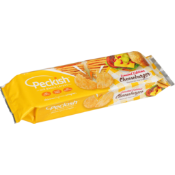 Photo of Peckish Limited Edition Cheeseburger Flavoured Rice Crackers 90g 90g