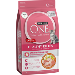 Photo of Purina One Healthy Kitten Chicken Dry Cat Food 1.4kg