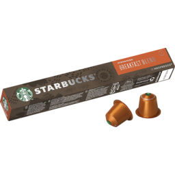 Photo of Starbucks Breakfast Blend Nespresso Roasted Ground Coffee Capsules 7pk