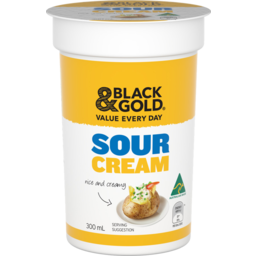 Photo of Black & Gold Sour Cream