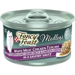 Photo of Fancy Feast Medleys Gourmet Cat Food White Meat Chicken Tuscany In A Savory Sauce