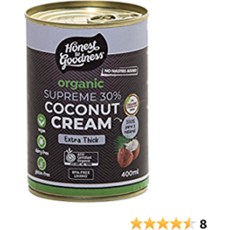 Photo of Honest To Goodness Coconut Cream 30% Fat 400ml