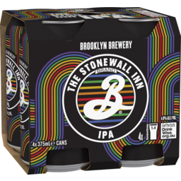 Photo of Brooklyn Brewery Stonewall IPA Can 375ml 4pk