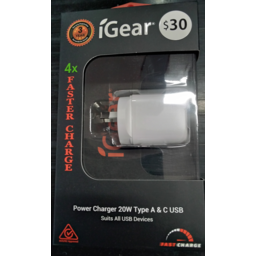 Photo of Ig Power Charger Type A&C Usb