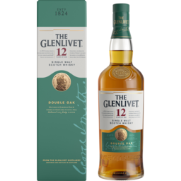 Photo of The Glenlivet 12 Year Old Single Malt Scotch Whisky Double Oak