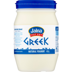 Photo of Jalna Pot Set Greek Natural Yoghurt 480g