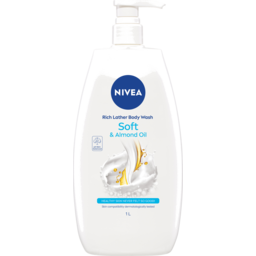 Photo of Nivea Rich Moisture Creme Soft With Almond Oil Body Wash 1l