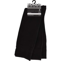 Photo of Bonds Sock Men Oxford Black 6-10 3pk