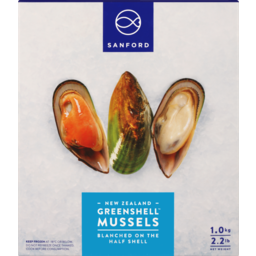 Photo of Sanford Greenshell Mussels