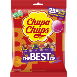 Photo of Chupa Chups Best Of Bag Lollipops 25 Pack