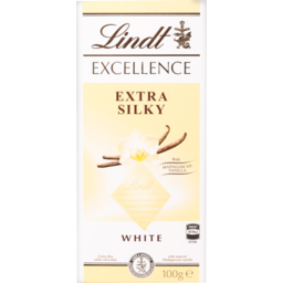 Photo of Lindt Excellence Extra Silky White Chocolate 100g