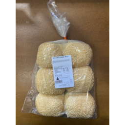 Photo of Breretons Bakery White Seeded Rolls 6pack