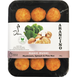 Photo of Ottimo Magic Mushi Mushroom Spinach & Pine Nuts Arancino 12 Pack 480g