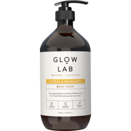 Photo of Glow Lab Body Wash Citrus & Bergamot 900ml