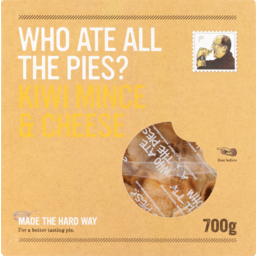 Photo of Who Ate All The Pies Family Value Pie Kiwi Mince & Cheese 700g