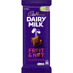 Photo of Cadbury Dairy Milk Fruit & Nut 180g