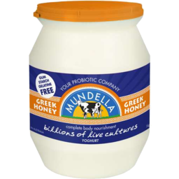 Photo of Mundella Yoghurt Greek Style Honey 1kg