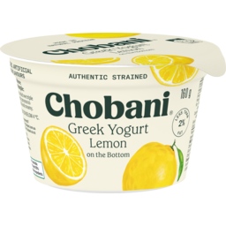 Photo of Chobani Greek Yogurt Lemon 160g