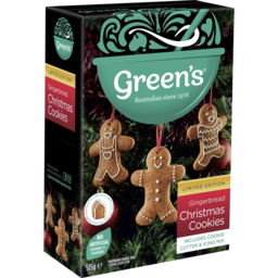 Photo of GREENS GINGERBREAD COOKIE MIX