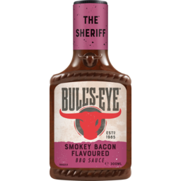 Photo of Bullseye Smokey Bacon BBQ Sauce 300ml