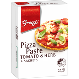 Photo of Greggs Pizza Paste Tomato & Herb 4 Pack