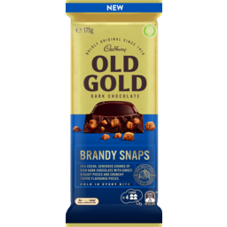 Photo of Cadbury Old Gold Brandy Snaps Chocolate Block 175g