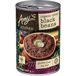 Photo of Amys Kit Refried Black Beans Organic
