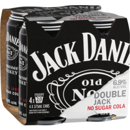 Photo of Jack Daniel's Double Jack & No Sugar Cola