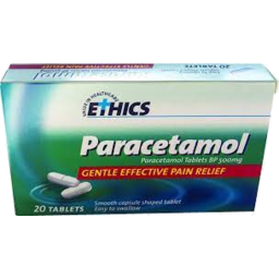 Photo of Ethics Paracetamol Caplets 20 Pack