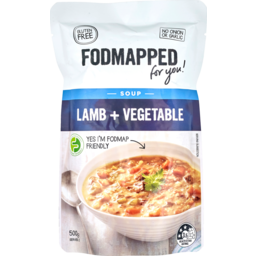 Photo of Woolworths Ww Fodmapped Soup Lamb + Vegetable 500g