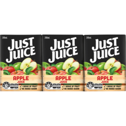 Photo of Just Juice Apple Juice 6x200ml