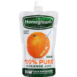 Photo of The Homegrown Juice Company Fruit Juice Orange