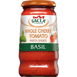 Photo of Sacla Cherry Tomato & Basil Pasta Sauce 420g