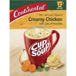 Photo of Continental Cup A Soup Creamy Chicken With Lots Of Noodles 2 Serves 60g