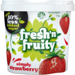 Photo of Fresh N Fruity Strawberry Yoghurt 1kg