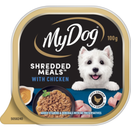 Photo of My Dog Shredded Meals With Chicken Dog Food 100g