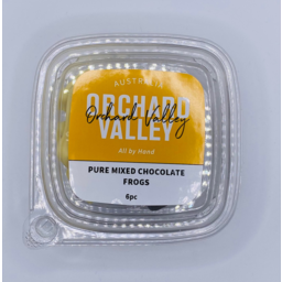 Photo of Orchard Valley Pure Mixed Choc Frogs 6pc