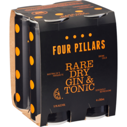 Photo of Four Pillars Rare Dry Gin & Tonic Cans