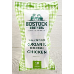 Photo of Bostocks NZ Organic Free Range Chicken Size 18