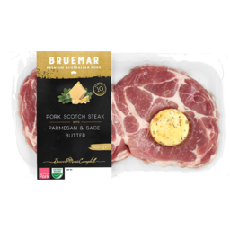 Photo of Bruemar Pork Scotch Steak Sage & Parmesan Butter
