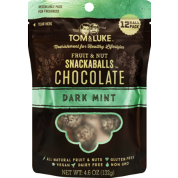 Photo of Tom & Luke Snackaballs Chocolate Darkmint 132g